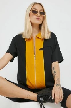 Γυναικεία Πουκάμισα Πουκάμισο Vans μαύρο,