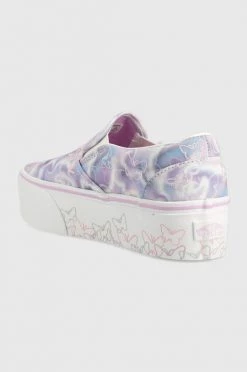 Γυναικεία Χαμηλά Πάνινα παπούτσια Vans Classic Slip-on Stackform μοβ -Vans Κατάστημα unnamed file 1060