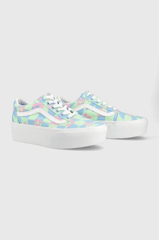Γυναικεία Χαμηλά Πάνινα παπούτσια Vans Old Skool Stackform Checkerboard Floral Πάνινα παπούτσια Vans Old Skool Stackform Checkerboard Floral πολύχρωμο 3 Γυναικεία Χαμηλά Πάνινα παπούτσια Vans Old Skool Stackform Checkerboard Floral Πάνινα παπούτσια Vans Old Skool Stackform Checkerboard Floral πολύχρωμο