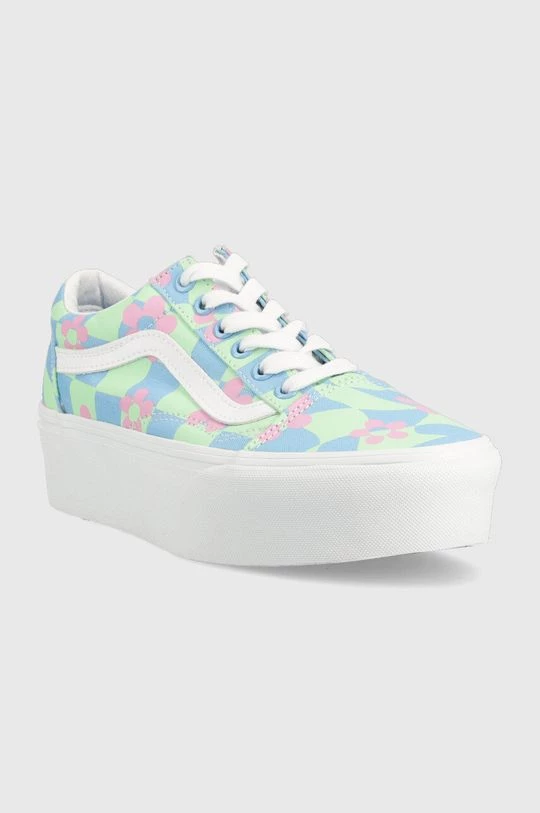 Γυναικεία Χαμηλά Πάνινα παπούτσια Vans Old Skool Stackform Checkerboard Floral Πάνινα παπούτσια Vans Old Skool Stackform Checkerboard Floral πολύχρωμο 5 Γυναικεία Χαμηλά Πάνινα παπούτσια Vans Old Skool Stackform Checkerboard Floral Πάνινα παπούτσια Vans Old Skool Stackform Checkerboard Floral πολύχρωμο - Image 3
