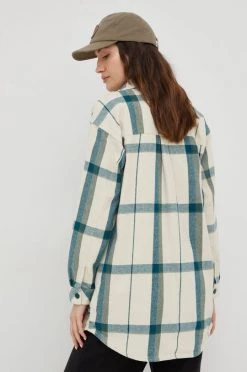 Γυναικεία Πουκάμισα Βαμβακερό πουκάμισο Vans μπεζ, -Vans Κατάστημα unnamed file 1092