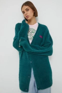 Γυναικεία Με φερμουάρ Πλεκτή ζακέτα Vans πράσινο