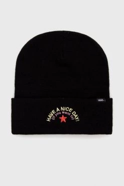 Γυναικεία Σκουφιά Καπέλο Vans μαύρο,