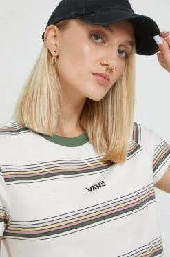 Γυναικεία Κοντομάνικο Βαμβακερό μπλουζάκι Vans μπεζ -Vans Κατάστημα unnamed file 1248