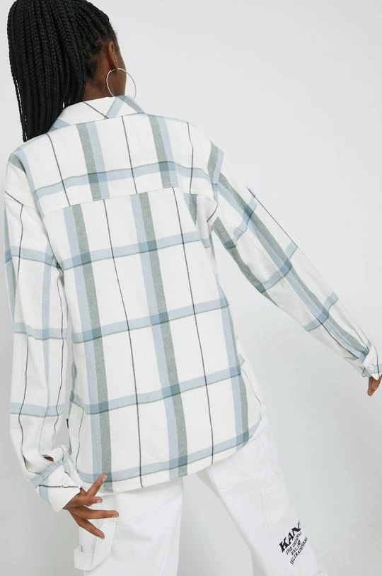 Γυναικεία Πουκάμισα Βαμβακερό πουκάμισο Vans μπεζ, 5 Γυναικεία Πουκάμισα Βαμβακερό πουκάμισο Vans μπεζ, - Image 3