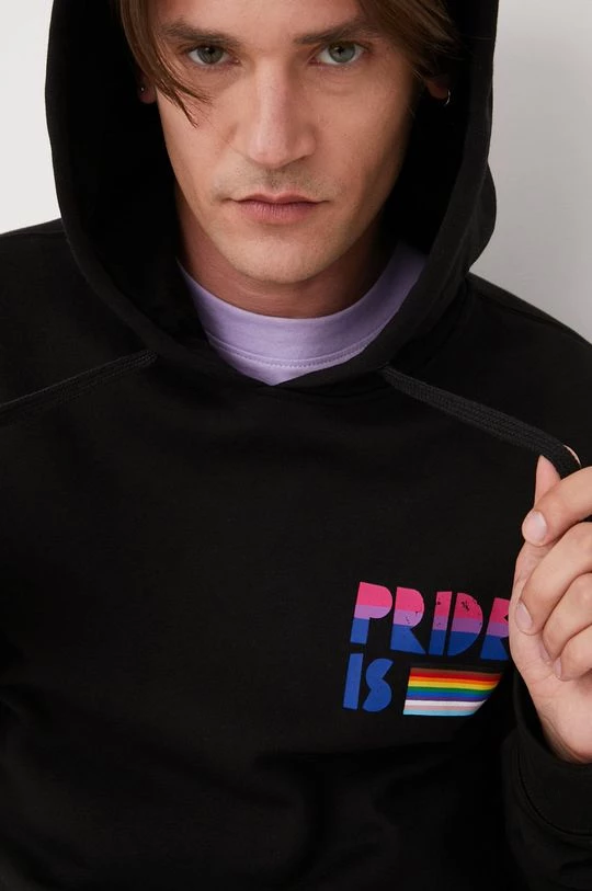 Γυναικεία Χωρίς φερμουάρ Βαμβακερή μπλούζα Vans μαύρο, 6 Γυναικεία Χωρίς φερμουάρ Βαμβακερή μπλούζα Vans μαύρο, - Image 4