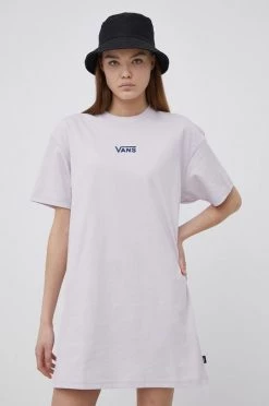 Γυναικεία Φορέματα Vans Βαμβακερό φόρεμα λεβάντα -Vans Κατάστημα unnamed file 1332