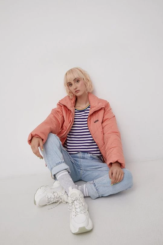 Γυναικεία Κοντά μπουφάν Μπουφάν Vans χρώμα: ροζ 3 Γυναικεία Κοντά μπουφάν Μπουφάν Vans χρώμα: ροζ