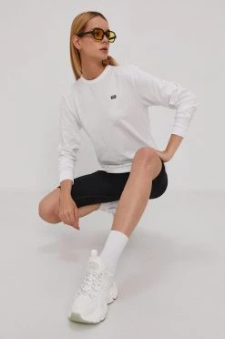 Γυναικεία Μακρυμάνικο Longsleeve Vans χρώμα: άσπρο