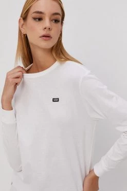 Γυναικεία Μακρυμάνικο Longsleeve Vans χρώμα: άσπρο -Vans Κατάστημα unnamed file 1402