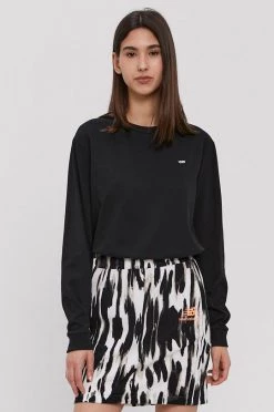Γυναικεία Μακρυμάνικο Longsleeve Vans χρώμα: μαύρο -Vans Κατάστημα unnamed file 1407
