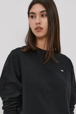 Γυναικεία Μακρυμάνικο Longsleeve Vans χρώμα: μαύρο -Vans Κατάστημα unnamed file 1408