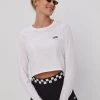 Γυναικεία Μακρυμάνικο Longsleeve Vans χρώμα: άσπρο -Vans Κατάστημα unnamed file 1410