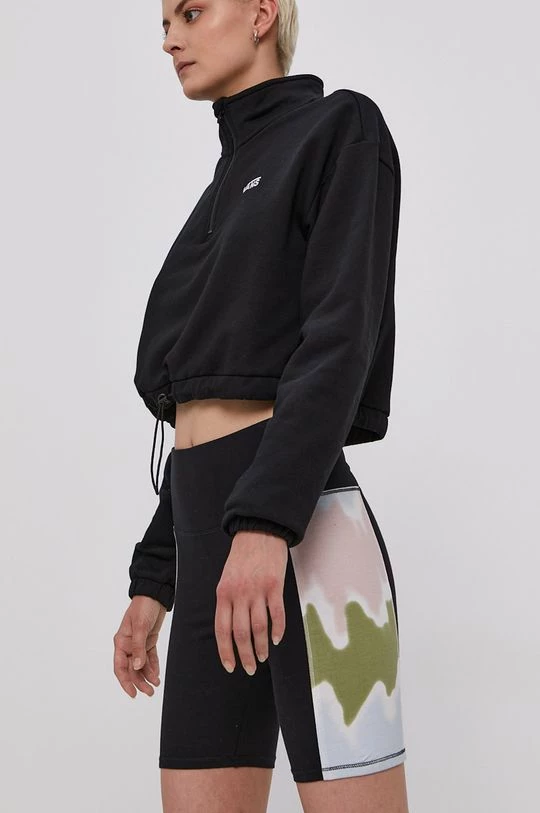 Γυναικεία Χωρίς φερμουάρ Βαμβακερή μπλούζα Vans χρώμα: μαύρο 6 Γυναικεία Χωρίς φερμουάρ Βαμβακερή μπλούζα Vans χρώμα: μαύρο - Image 4