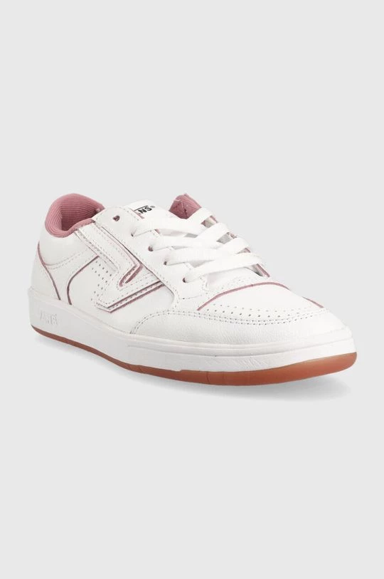 Γυναικεία Sneakers Δερμάτινα αθλητικά παπούτσια Vans Lowland άσπρο 4 Γυναικεία Sneakers Δερμάτινα αθλητικά παπούτσια Vans Lowland άσπρο - Image 2