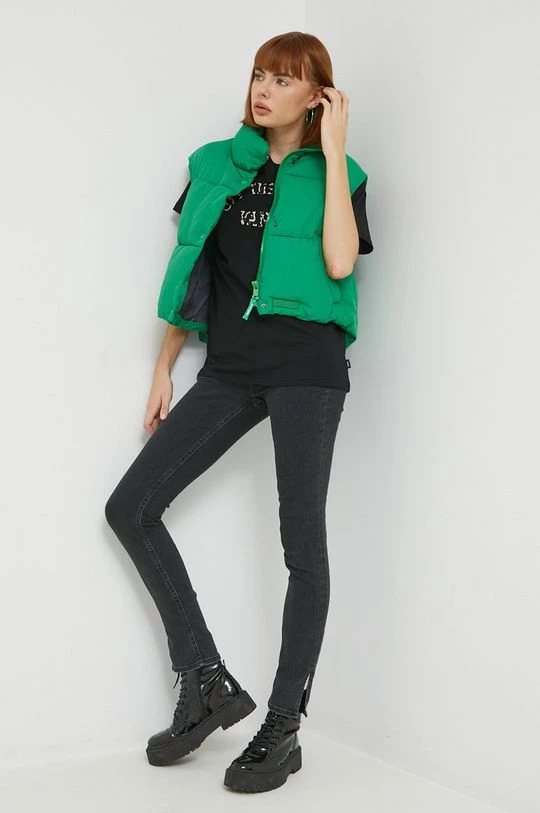 Γυναικεία Κοντομάνικο Βαμβακερό μπλουζάκι Vans μαύρο 4 Γυναικεία Κοντομάνικο Βαμβακερό μπλουζάκι Vans μαύρο - Image 2