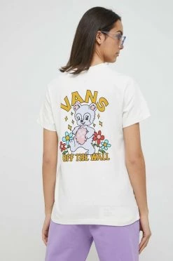 Γυναικεία Κοντομάνικο Βαμβακερό μπλουζάκι Vans μπεζ -Vans Κατάστημα unnamed file 1549