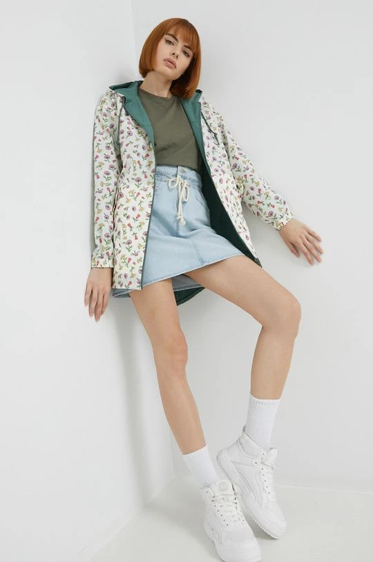 Γυναικεία Μακριά μπουφάν Μπουφάν δυο όψεων Vans πράσινο, 4 Γυναικεία Μακριά μπουφάν Μπουφάν δυο όψεων Vans πράσινο, - Image 2