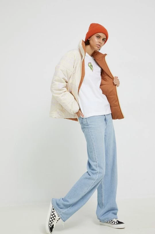 Γυναικεία Μακρυμάνικο Βαμβακερή μπλούζα με μακριά μανίκια Vans άσπρο 4 Γυναικεία Μακρυμάνικο Βαμβακερή μπλούζα με μακριά μανίκια Vans άσπρο - Image 2