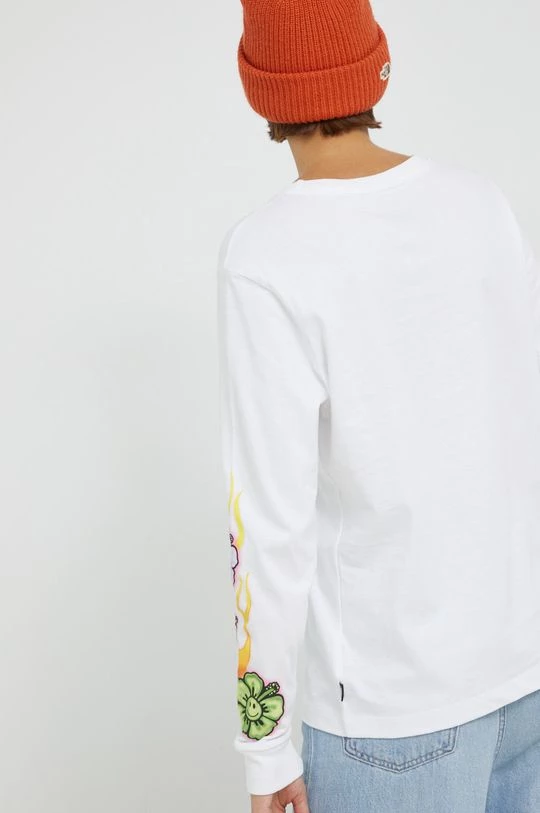 Γυναικεία Μακρυμάνικο Βαμβακερή μπλούζα με μακριά μανίκια Vans άσπρο 8 Γυναικεία Μακρυμάνικο Βαμβακερή μπλούζα με μακριά μανίκια Vans άσπρο - Image 6