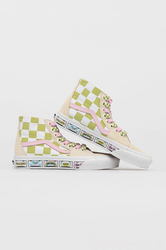 Γυναικεία Ψηλά Πάνινα παπούτσια Vans Sk8-hi πολύχρωμο 4 Γυναικεία Ψηλά Πάνινα παπούτσια Vans Sk8-hi πολύχρωμο - Image 2