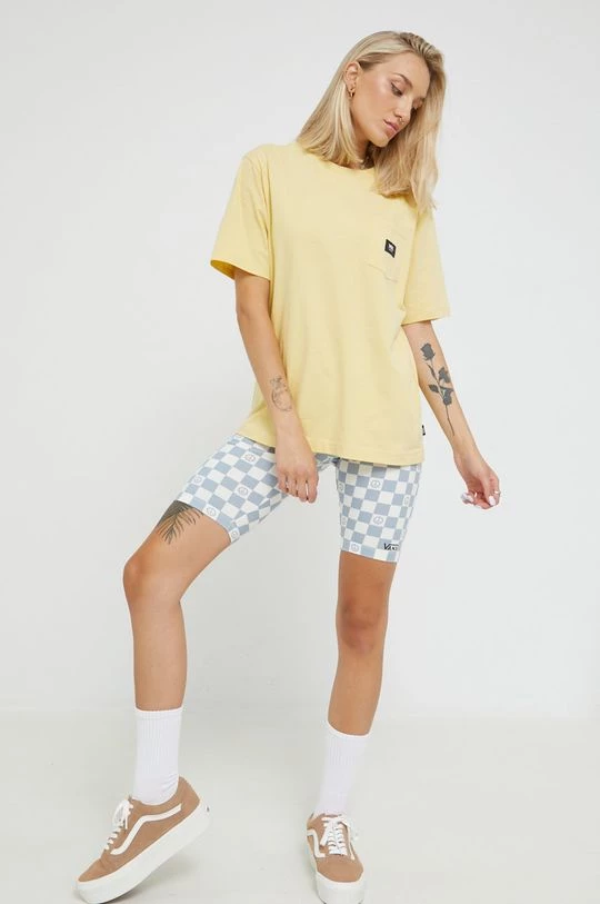 Γυναικεία Κοντομάνικο Βαμβακερό μπλουζάκι Vans κίτρινο 4 Γυναικεία Κοντομάνικο Βαμβακερό μπλουζάκι Vans κίτρινο - Image 2