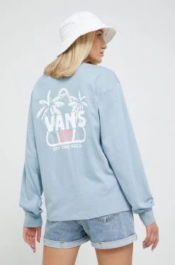 Γυναικεία Μακρυμάνικο Βαμβακερή μπλούζα με μακριά μανίκια Vans μπλε -Vans Κατάστημα unnamed file 1719