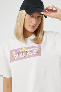 Γυναικεία Κοντομάνικο Βαμβακερό μπλουζάκι Vans μπεζ -Vans Κατάστημα unnamed file 1731