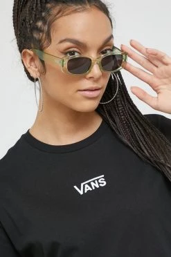 Γυναικεία Κοντομάνικο Βαμβακερό μπλουζάκι Vans μαύρο -Vans Κατάστημα unnamed file 1751