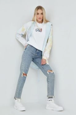 Γυναικεία Μακριά μπουφάν Μπουφάν δυο όψεων Vans πολύχρωμο