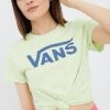 Γυναικεία Κοντομάνικο Βαμβακερό μπλουζάκι Vans πράσινο