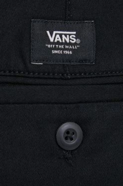Γυναικεία Υφασμάτινα Παντελόνι Vans χρώμα: μαύρο, -Vans Κατάστημα unnamed file 1923