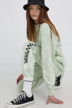 Γυναικεία Χωρίς φερμουάρ Vans - Μπλούζα ανοιχτό πράσινο