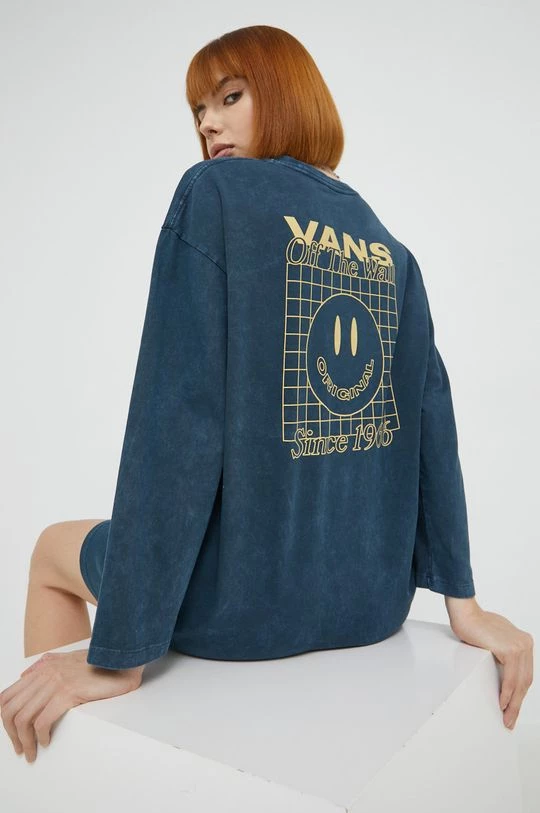 Γυναικεία Φορέματα Βαμβακερό φόρεμα Vans ναυτικό μπλε, 2 Γυναικεία Φορέματα Βαμβακερό φόρεμα Vans ναυτικό μπλε,