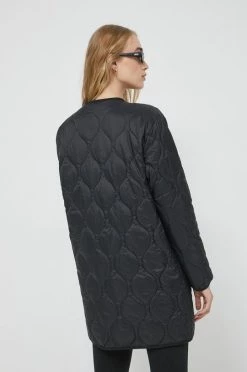 Γυναικεία Μακριά μπουφάν Μπουφάν δυο όψεων Vans μαύρο, -Vans Κατάστημα unnamed file 2142