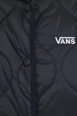 Γυναικεία Μακριά μπουφάν Μπουφάν δυο όψεων Vans μαύρο, -Vans Κατάστημα unnamed file 2144