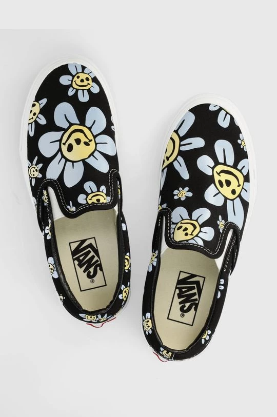 Γυναικεία Χαμηλά Πάνινα παπούτσια Vans Slip-on μαύρο 3 Γυναικεία Χαμηλά Πάνινα παπούτσια Vans Slip-on μαύρο