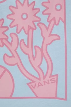 Γυναικεία Κοντομάνικο Βαμβακερό μπλουζάκι Vans μπλε -Vans Κατάστημα unnamed file 2178