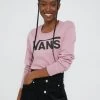 Γυναικεία Μακρυμάνικο Βαμβακερή μπλούζα με μακριά μανίκια Vans ροζ -Vans Κατάστημα unnamed file 2195