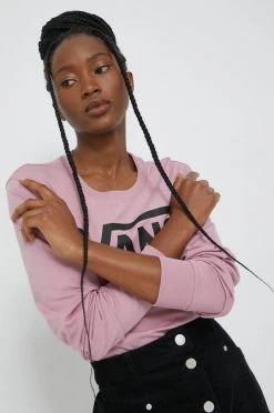 Γυναικεία Μακρυμάνικο Βαμβακερή μπλούζα με μακριά μανίκια Vans ροζ -Vans Κατάστημα unnamed file 2198