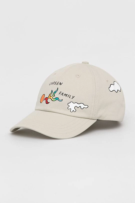 Γυναικεία Jockey Βαμβακερό καπέλο Vans X Kaitlin Chan μπεζ 3 Γυναικεία Jockey Βαμβακερό καπέλο Vans X Kaitlin Chan μπεζ