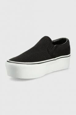 Γυναικεία Χαμηλά Πάνινα παπούτσια Vans Ua Classic Slip-on Stackform μαύρο -Vans Κατάστημα unnamed file 2283