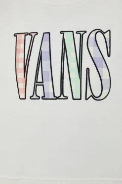 Γυναικεία Χωρίς φερμουάρ Βαμβακερή μπλούζα Vans χρώμα: μπεζ, -Vans Κατάστημα unnamed file 2290