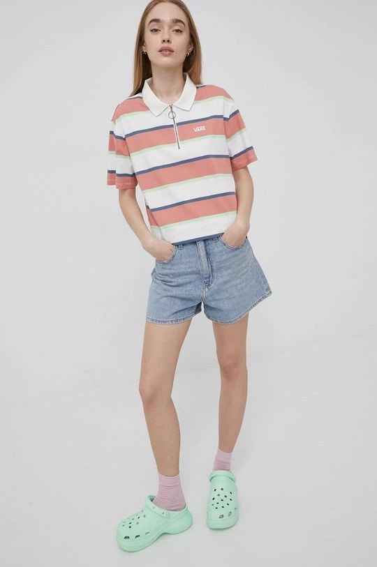 Γυναικεία Κοντομάνικο Βαμβακερό μπλουζάκι Vans πορτοκαλί 4 Γυναικεία Κοντομάνικο Βαμβακερό μπλουζάκι Vans πορτοκαλί - Image 2