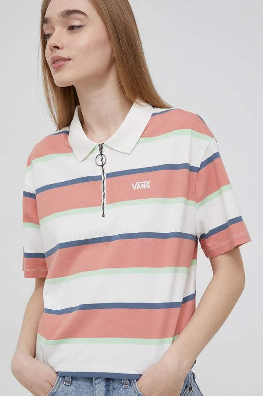 Γυναικεία Κοντομάνικο Βαμβακερό μπλουζάκι Vans πορτοκαλί 6 Γυναικεία Κοντομάνικο Βαμβακερό μπλουζάκι Vans πορτοκαλί - Image 4