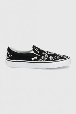 Γυναικεία Χαμηλά Πάνινα παπούτσια Vans Ua Classic Slip-on μαύρο