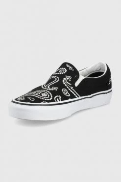 Γυναικεία Χαμηλά Πάνινα παπούτσια Vans Ua Classic Slip-on μαύρο -Vans Κατάστημα unnamed file 2369