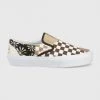 Γυναικεία Χαμηλά Πάνινα παπούτσια Vans Ua Classic Slip-on Patchwork χρώμα: καφέ -Vans Κατάστημα unnamed file 2377