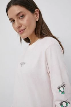 Γυναικεία Μακρυμάνικο Βαμβακερή μπλούζα με μακριά μανίκια Vans X Sandy Liang χρώμα: ροζ, 10 Γυναικεία Μακρυμάνικο Βαμβακερή μπλούζα με μακριά μανίκια Vans X Sandy Liang χρώμα: ροζ, -Vans Κατάστημα unnamed file 2385