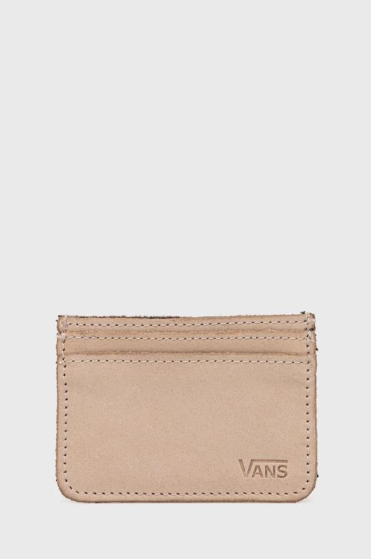 Γυναικεία Πορτοφόλια Δερμάτινη θήκη για κάρτες Vans μπεζ 3 Γυναικεία Πορτοφόλια Δερμάτινη θήκη για κάρτες Vans μπεζ